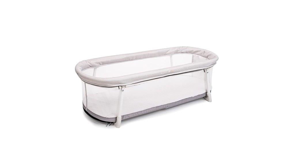 baby delight grey bassinet