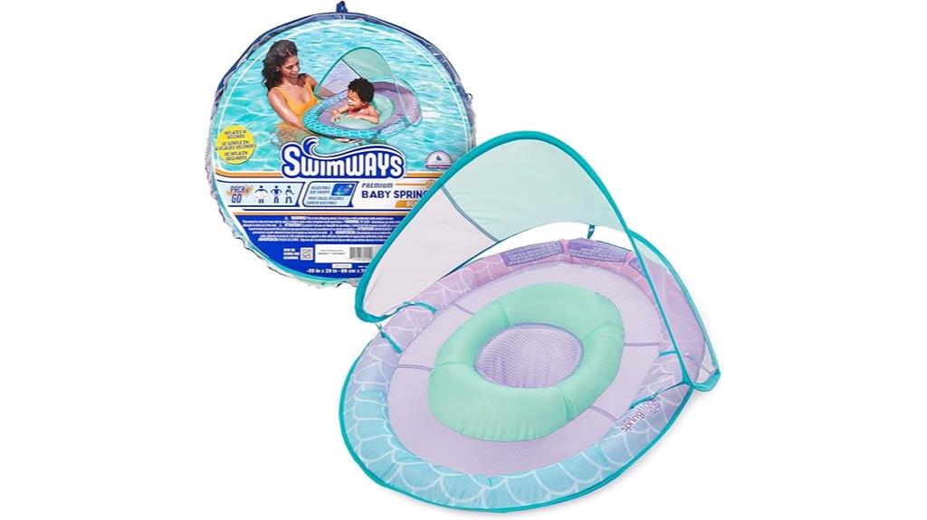 baby float with canopy