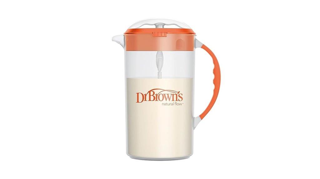 baby formula mixing pitcher