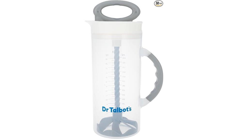 baby formula mixing pitcher