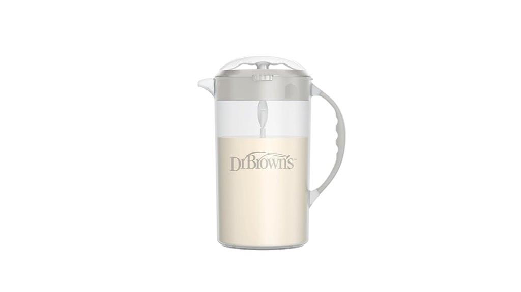 baby formula mixing pitcher