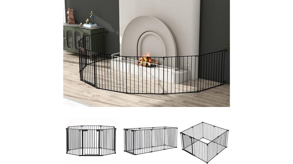 baby gate and playpen