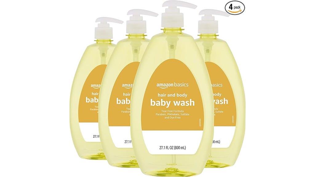 baby hair body wash