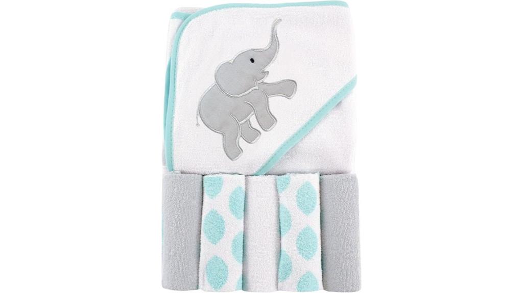 baby hooded towel set