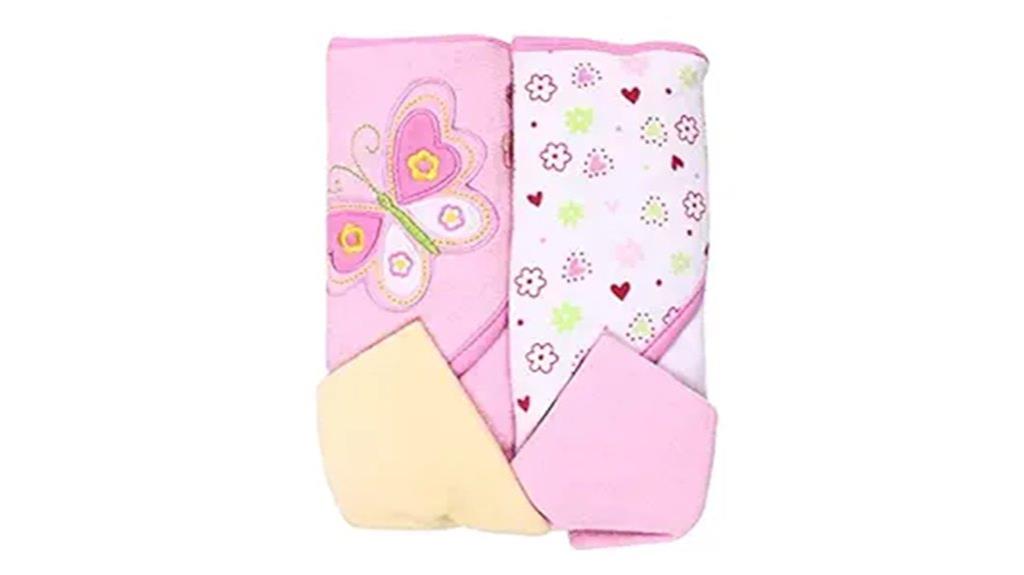 baby hooded towel set