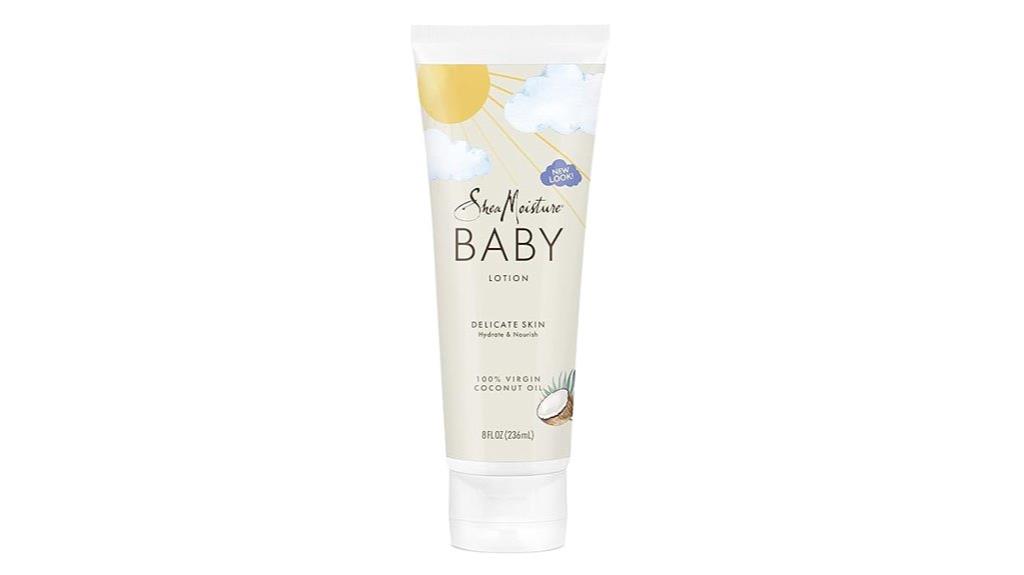 baby lotion with virgin coconut