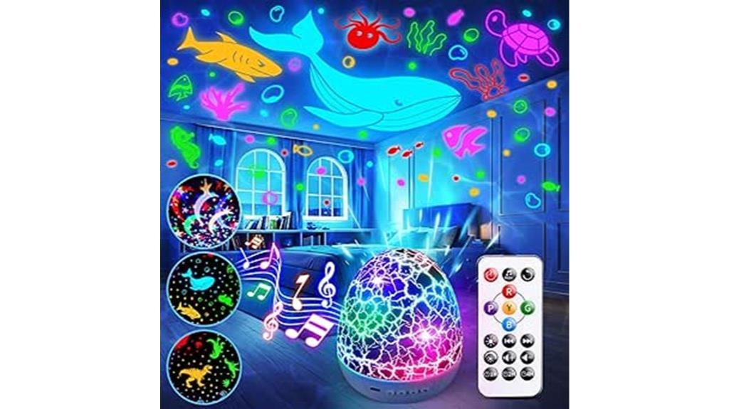 baby lullaby projector nightlight