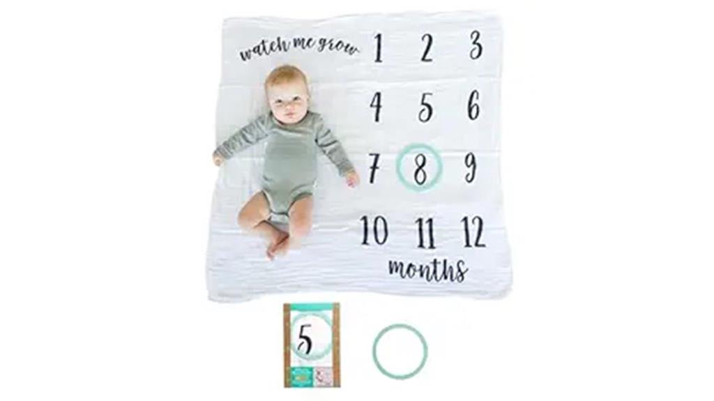 baby milestone blanket design
