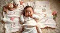 baby milestone blanket list