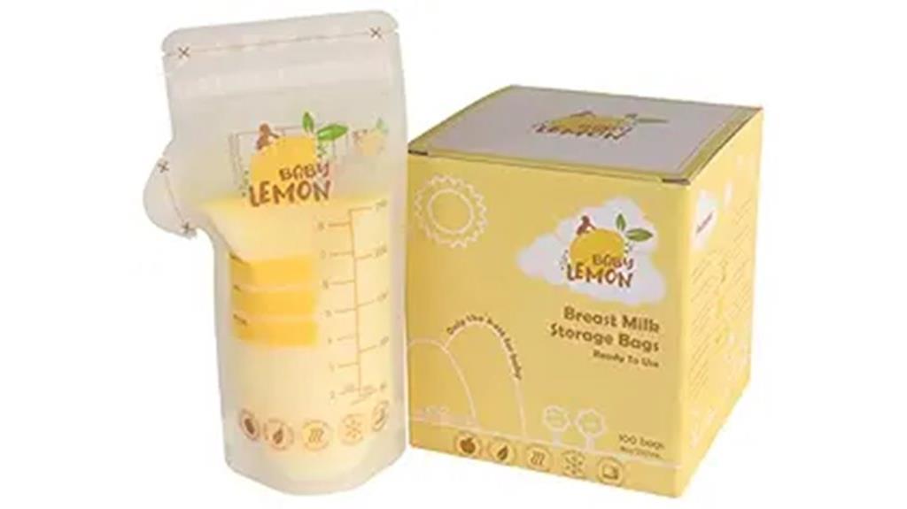 baby milk storage bags