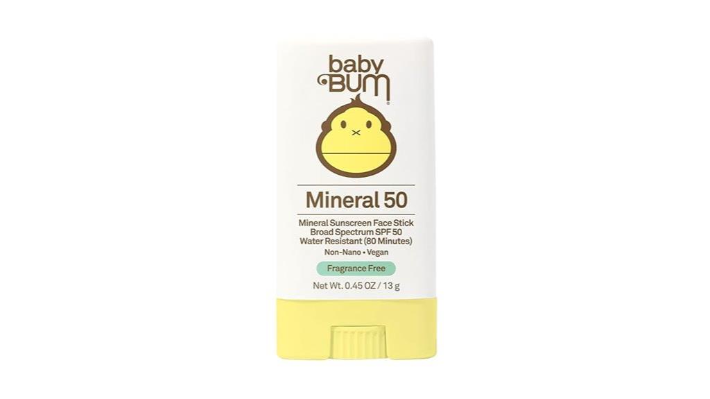 baby mineral spf 50 sunscreen