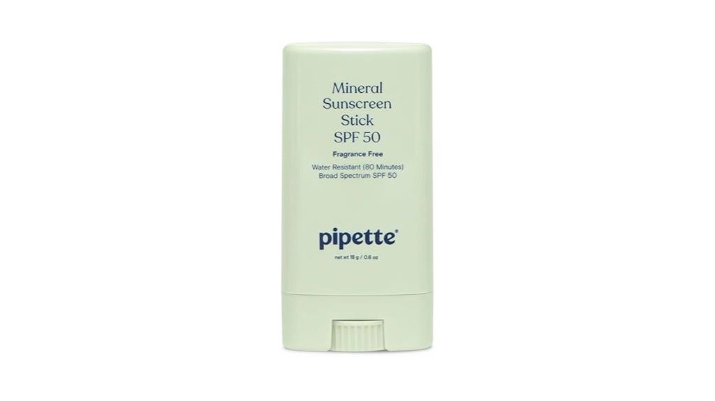 baby mineral sunscreen stick
