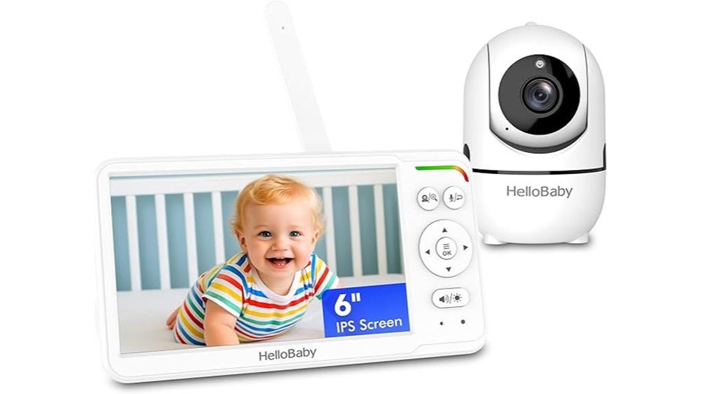 baby monitor with ips screen