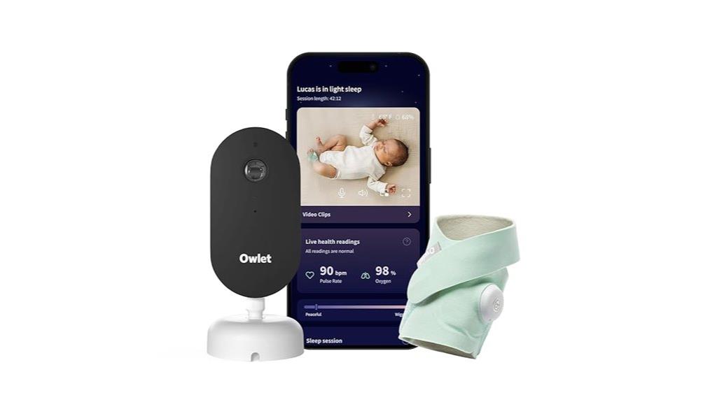 baby monitor with sock
