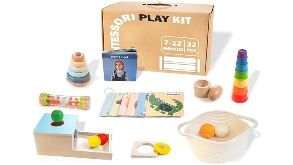 baby montessori toy set