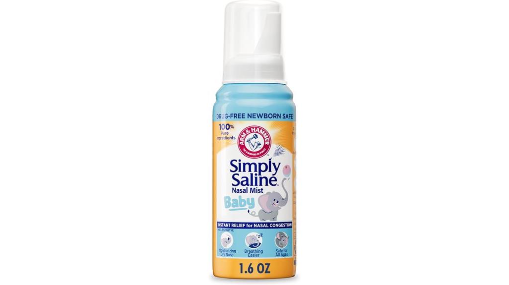 baby nasal saline spray
