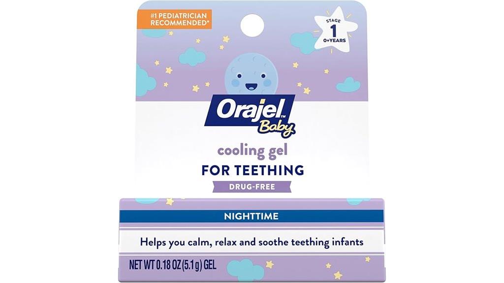 baby nighttime teething gel