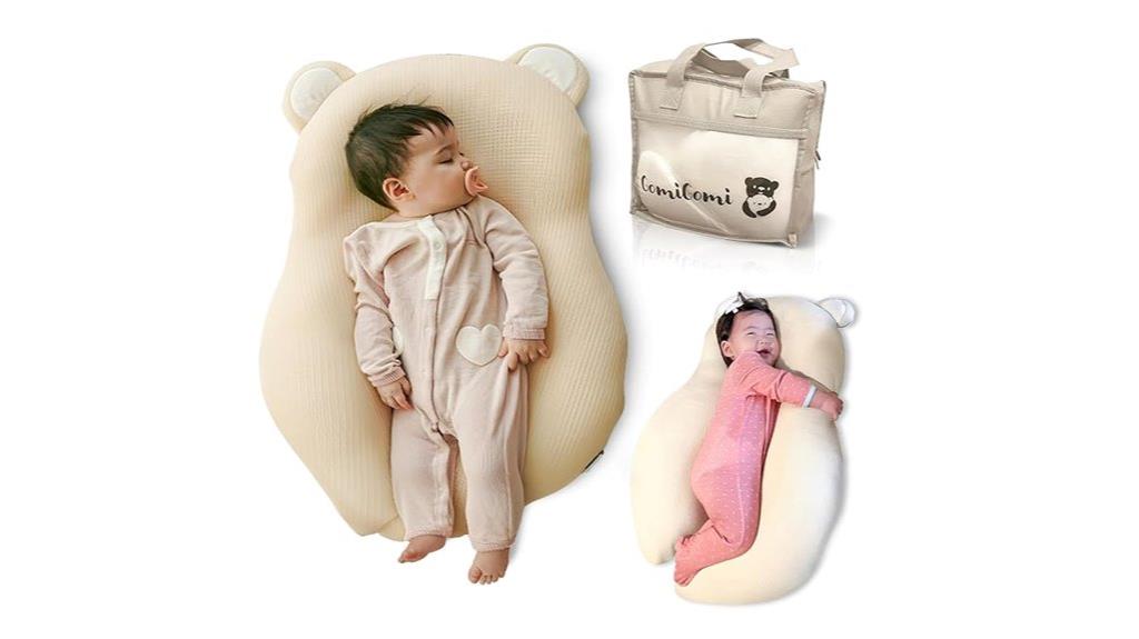 baby pillow with multiple features