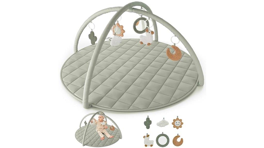 baby play gym mat