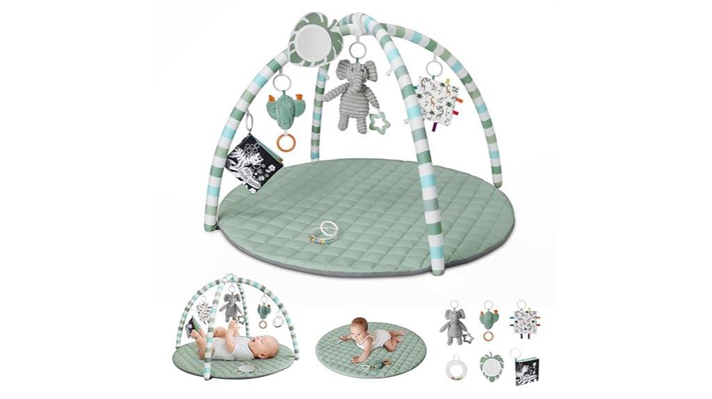 baby play mat with detachable toys