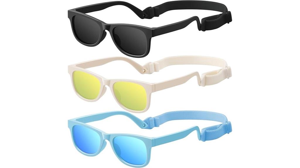 baby polarized sunglasses pack