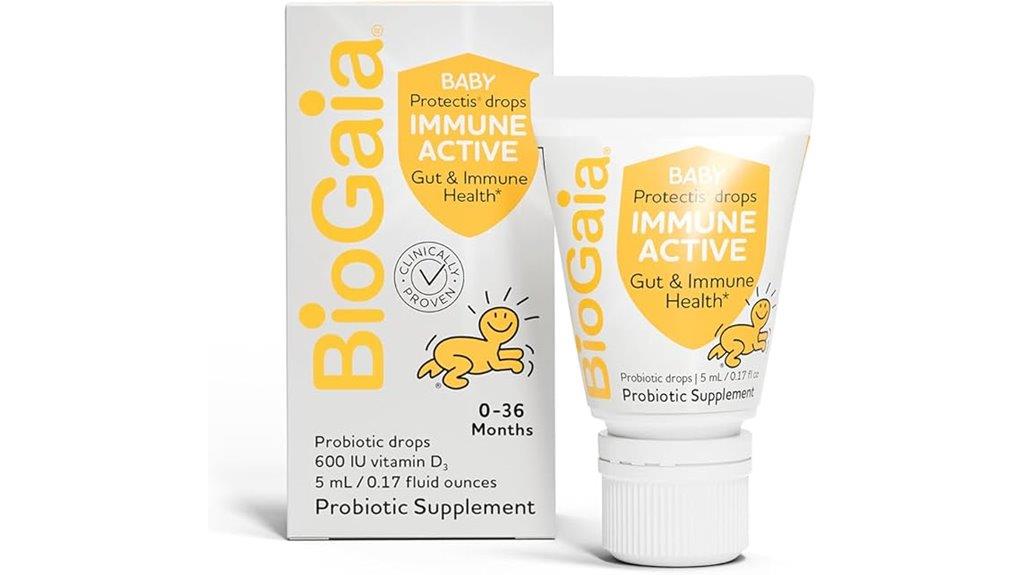 baby probiotic drops with vitamin d