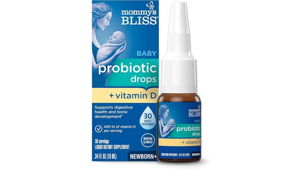 baby probiotic drops with vitamin d