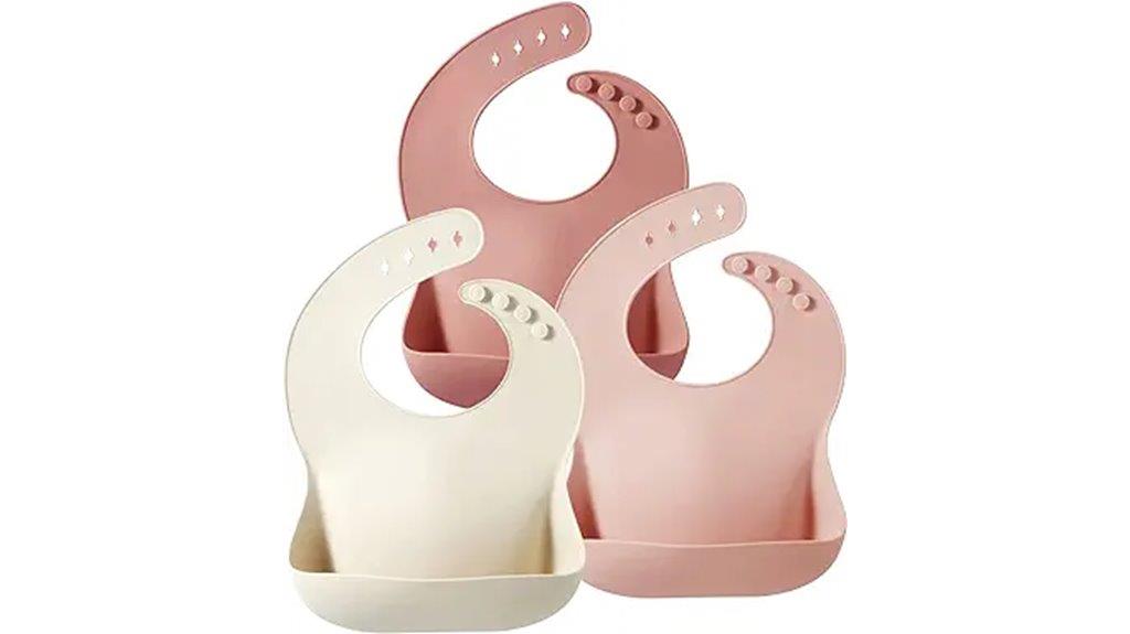 baby silicone bibs