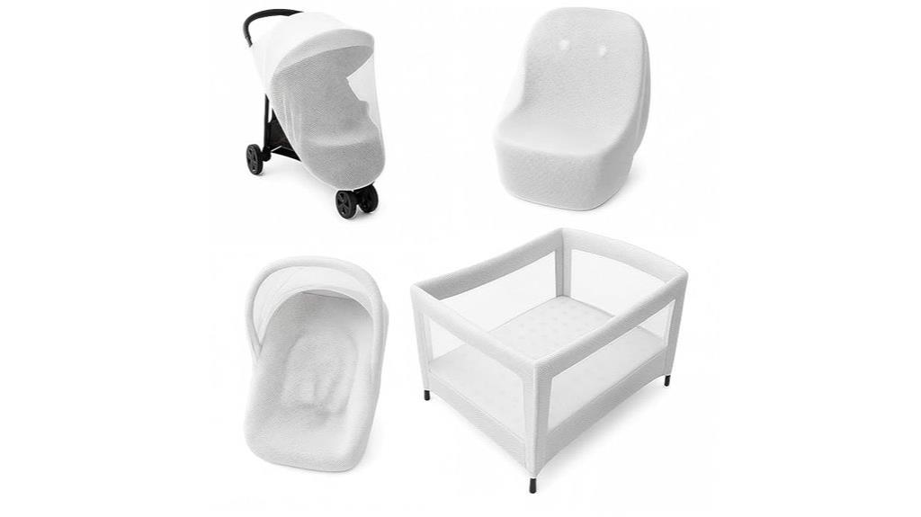 baby stroller and crib net