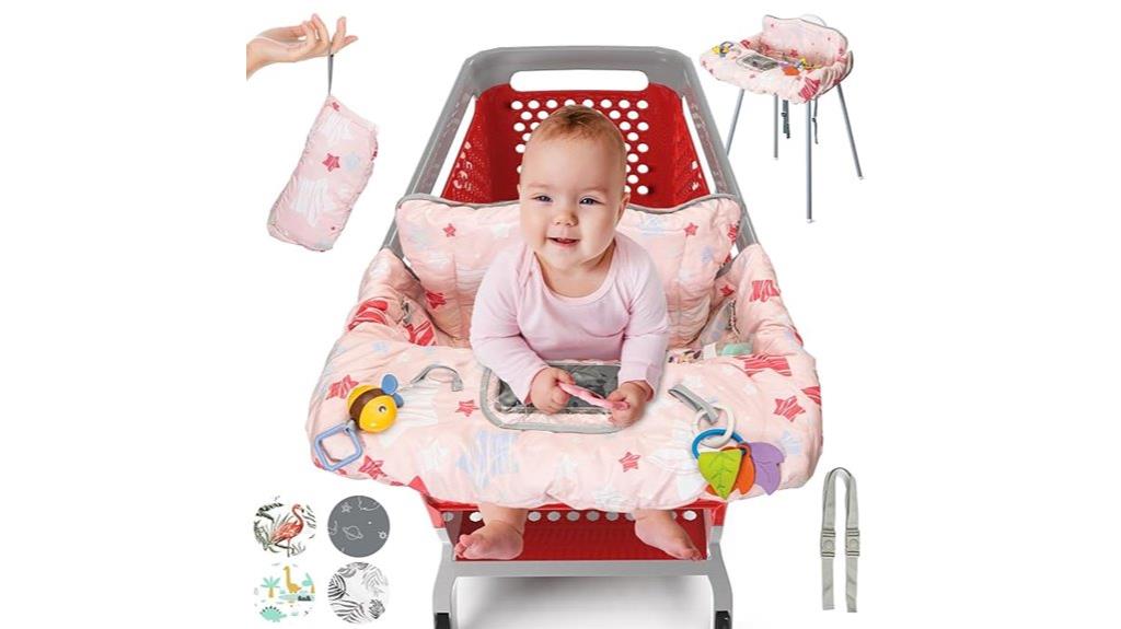 baby stroller shopping cart cover