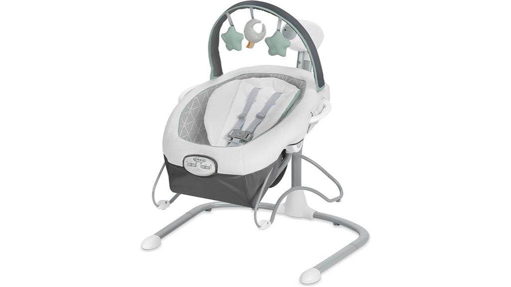 baby swing with bouncer
