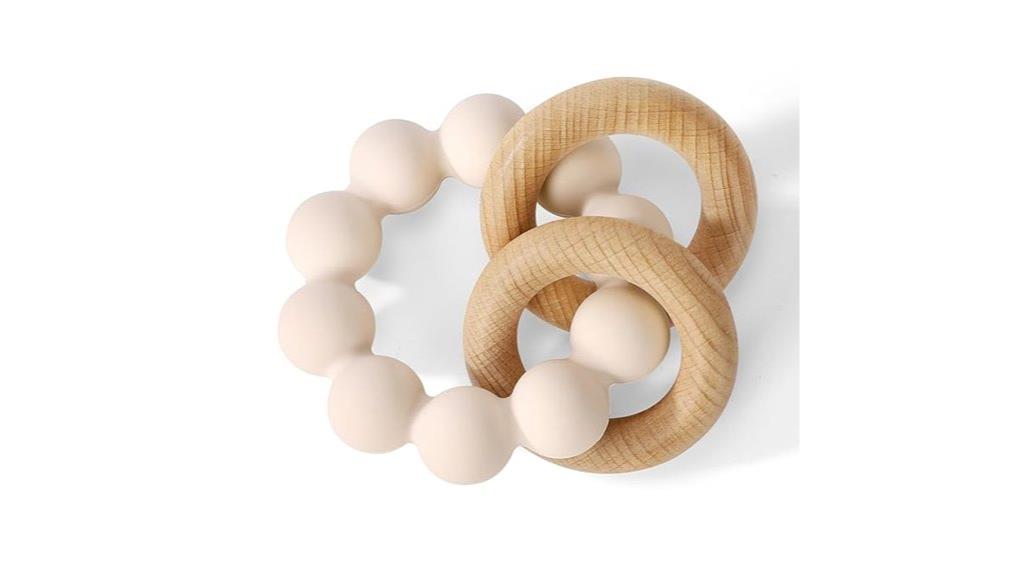 baby teether with silicone