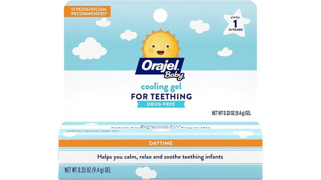 baby teething relief gel