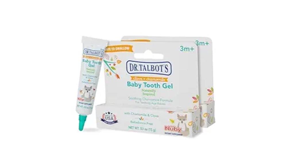 baby tooth gel pack