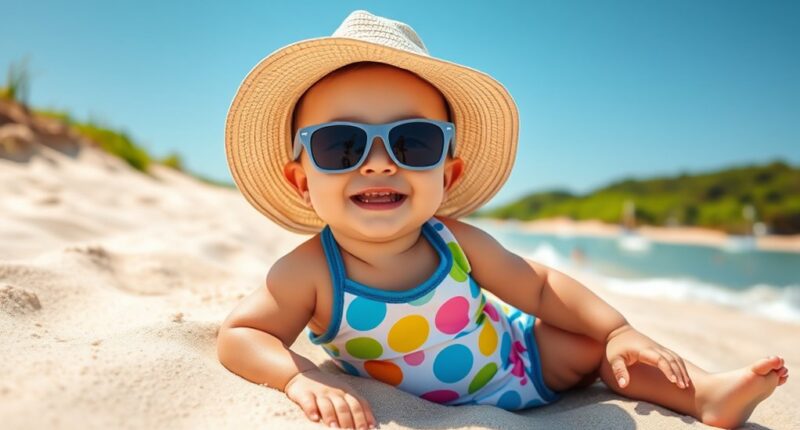 baby uv swimwear options