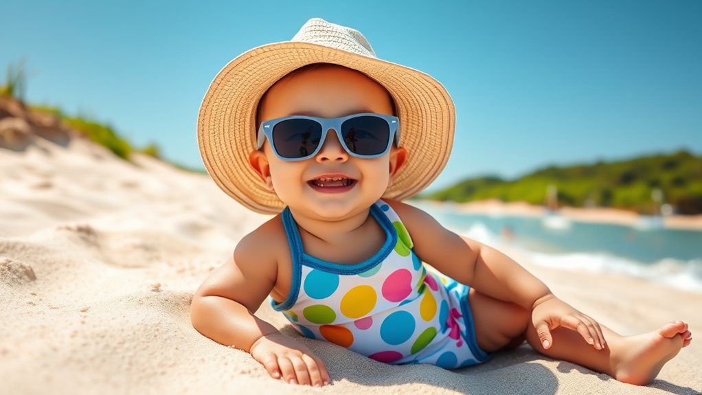 baby uv swimwear options