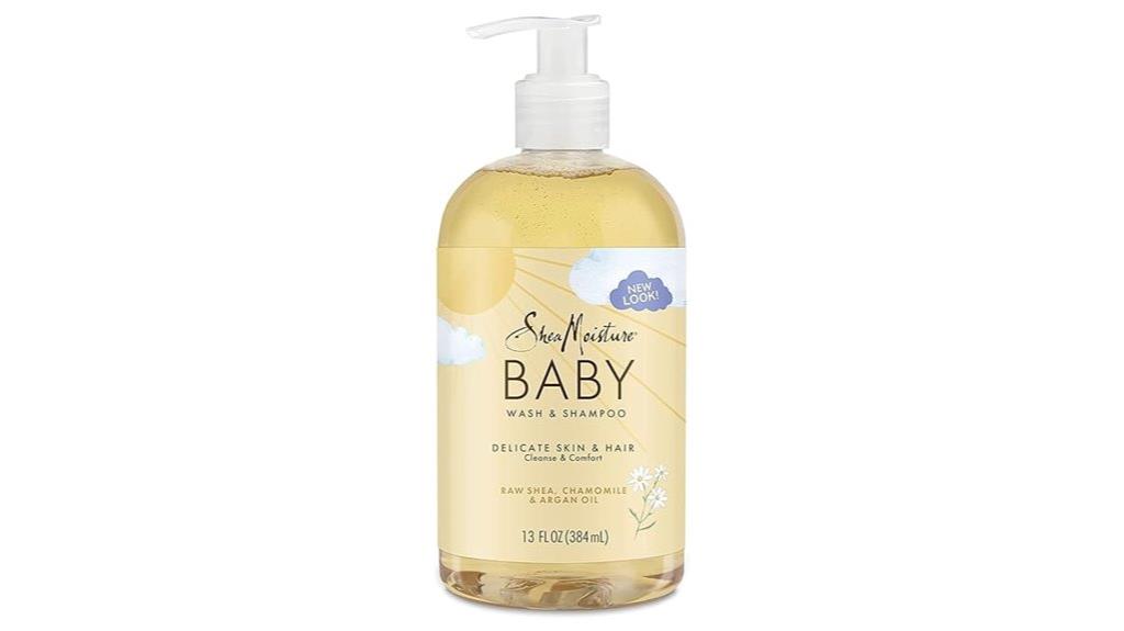 baby wash shampoo size