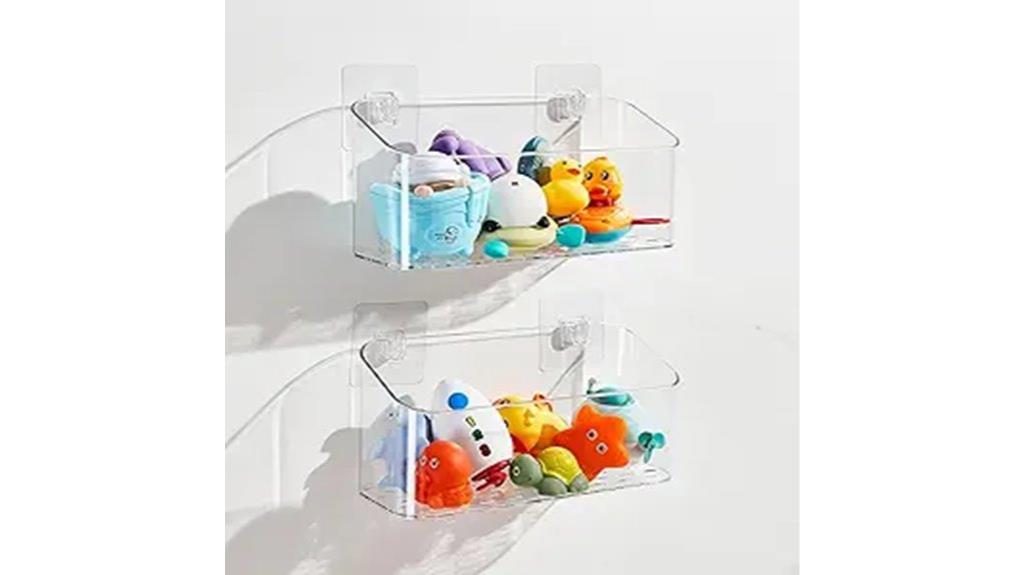 bathtub toy organizer