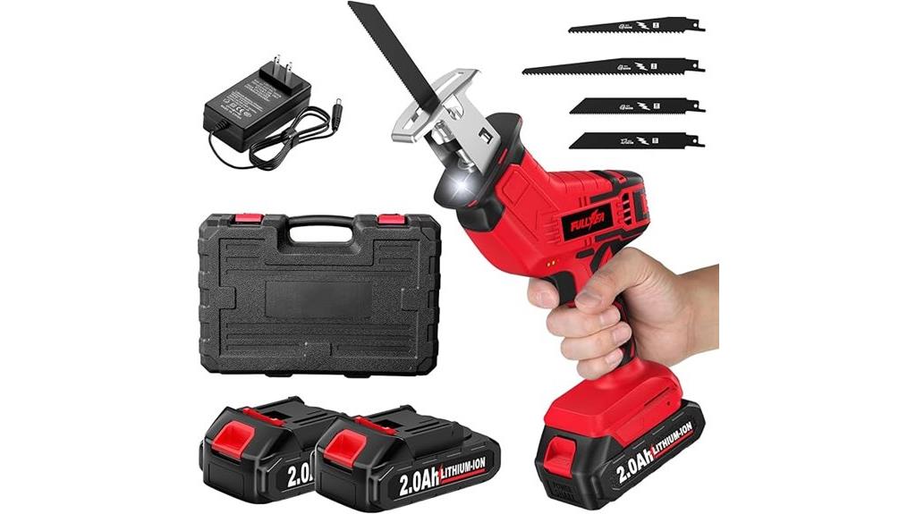 battery powered reciprocating saw