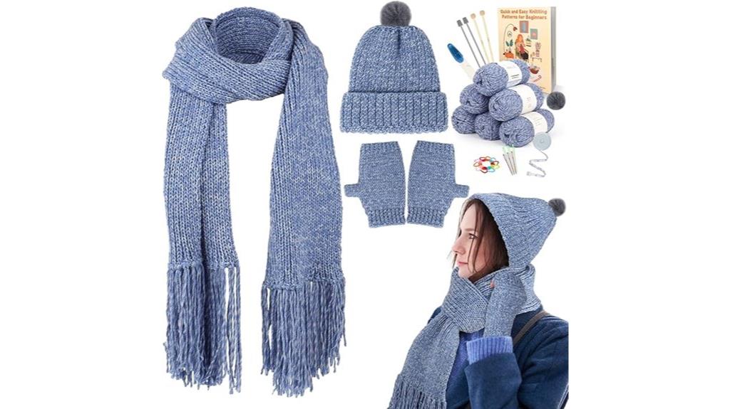 beginner s knitting kit included