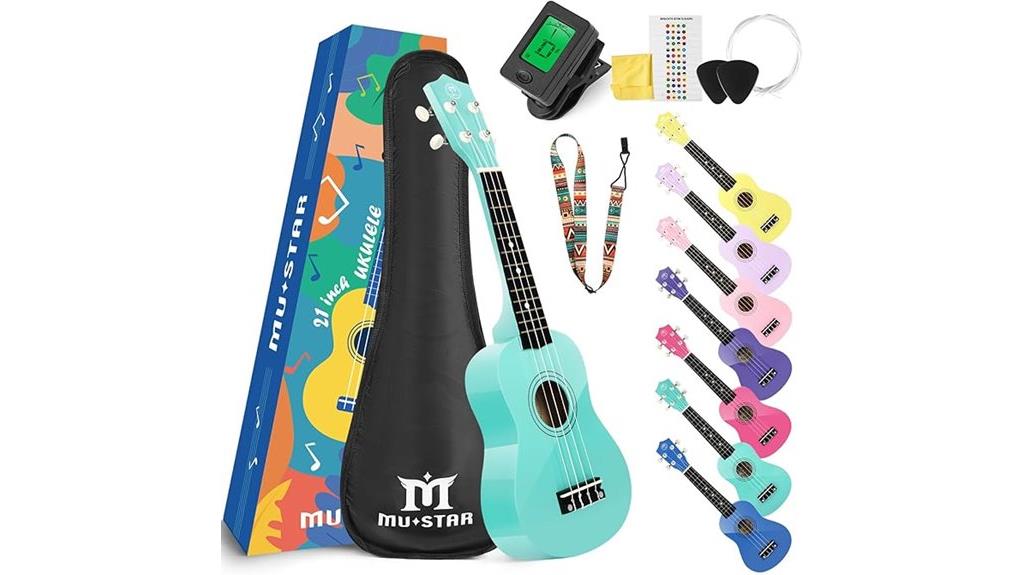 beginner soprano ukulele package