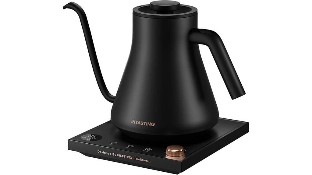 black 0 9l temperature controlled kettle