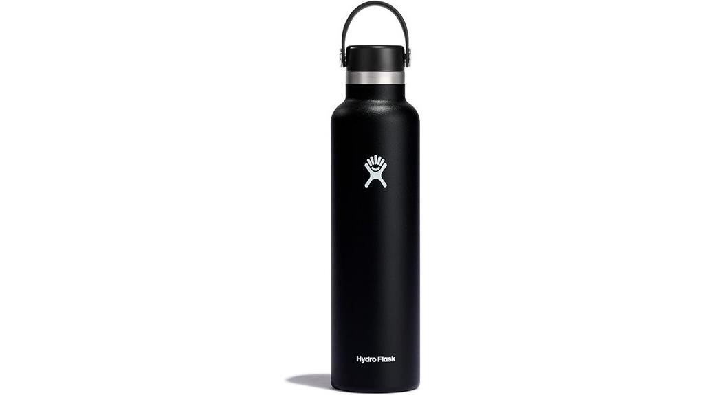 black hydro flask bottle