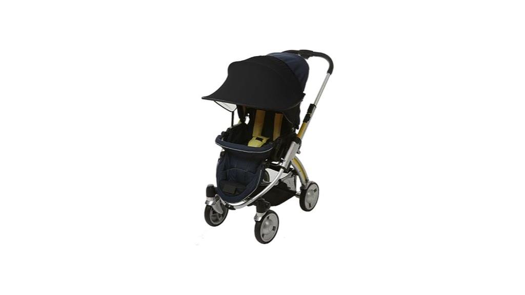black sun shade for strollers