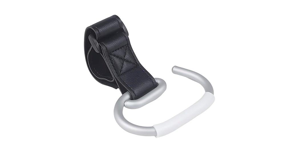 black velcro stroller hook