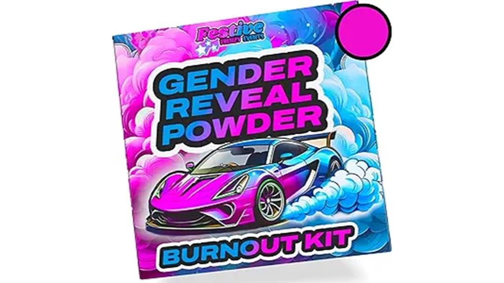 blackout gender reveal kit