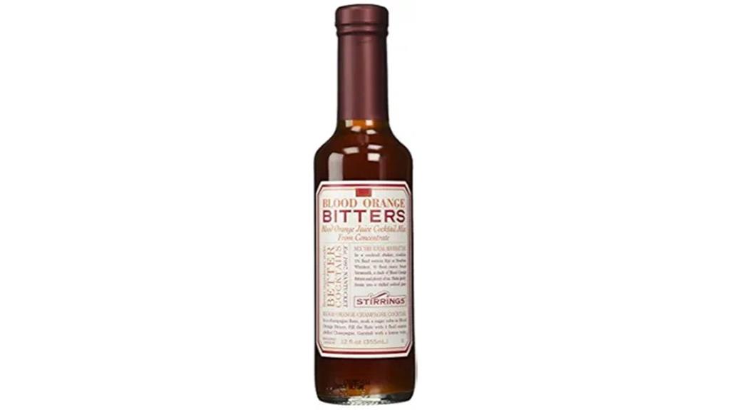 blood orange bitters bottle
