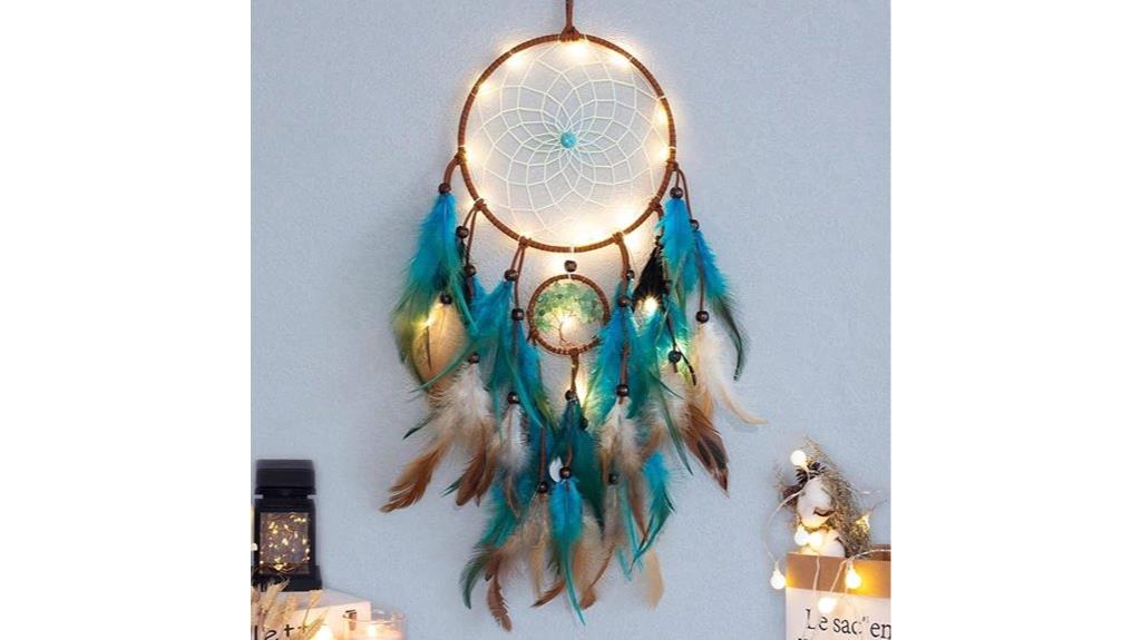 blue dream catcher tree