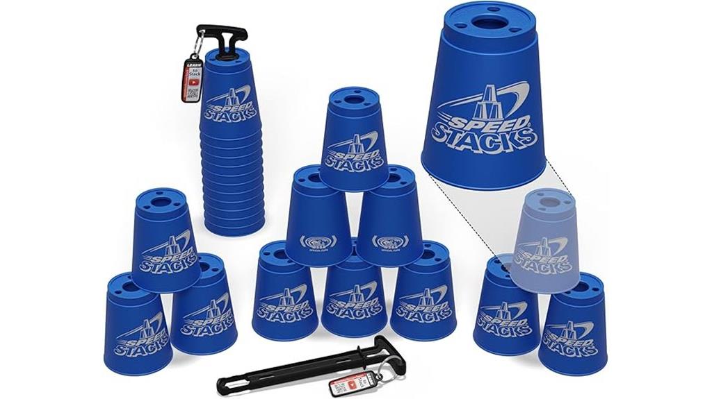 blue official speed stacks