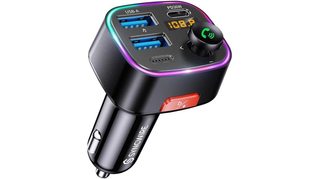 bluetooth fm transmitter adapter